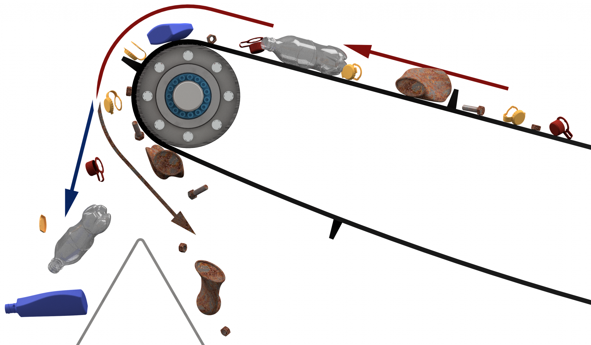 Magnetic Head Pulley | Magnapower