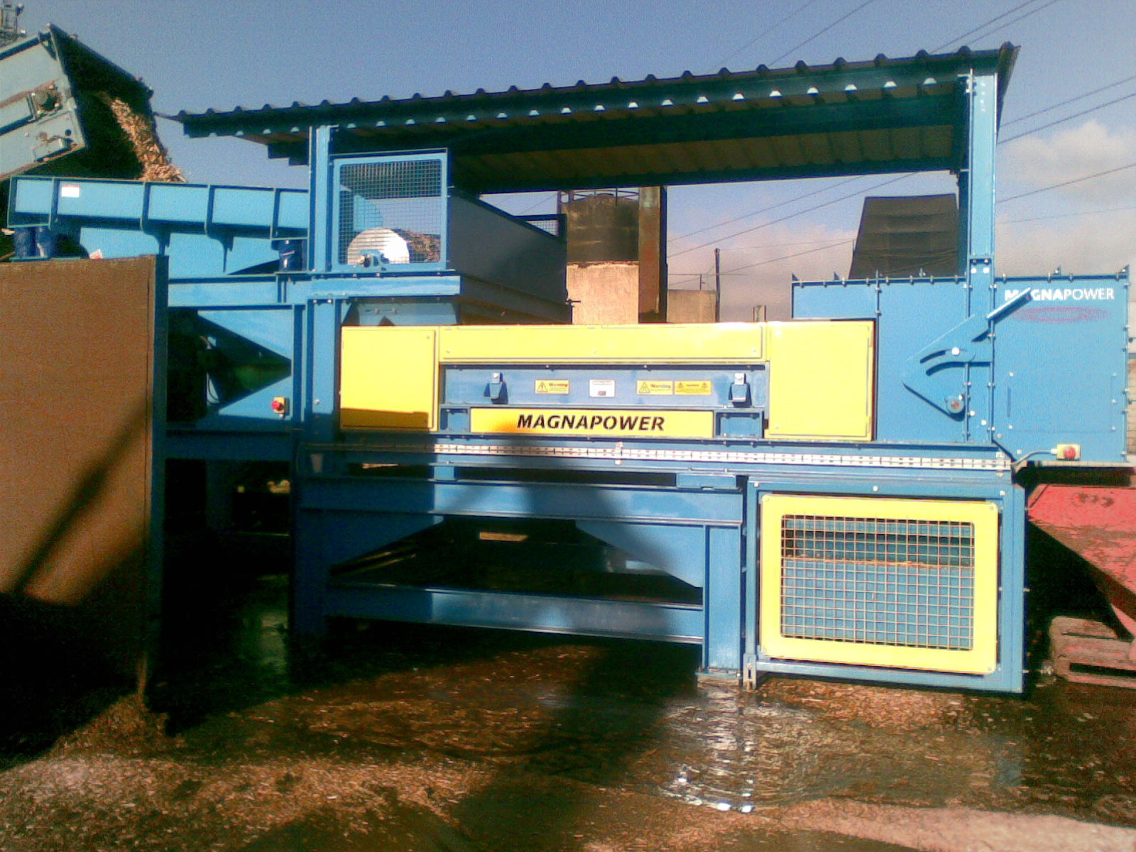 ECS2000 2M wide eddy current separator