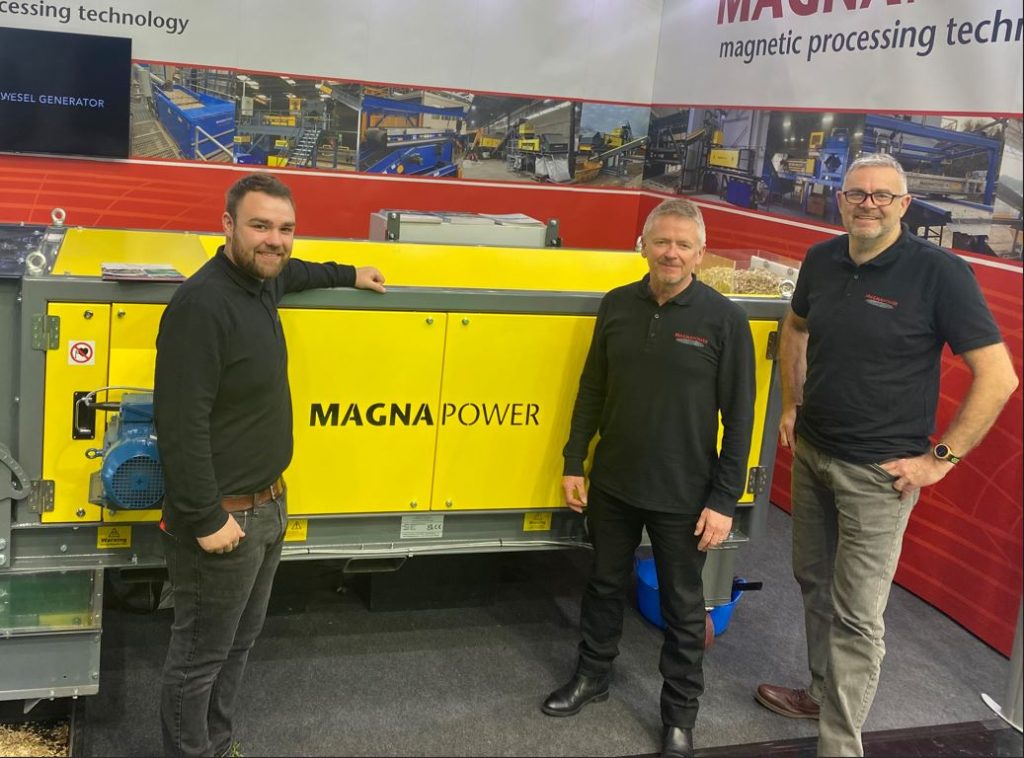 Magnapower display at IFAT 2022